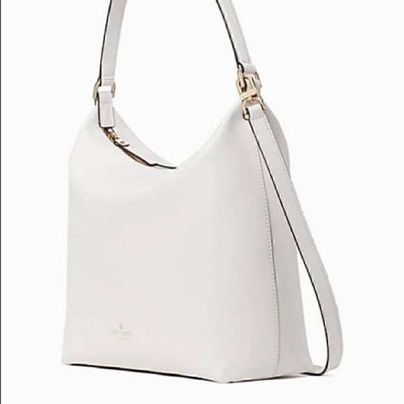 KATE SPADE GREENE STREET KAIA (white dove) Perfect bag Travel Bag! Holds a lot - Picture 3 of 15